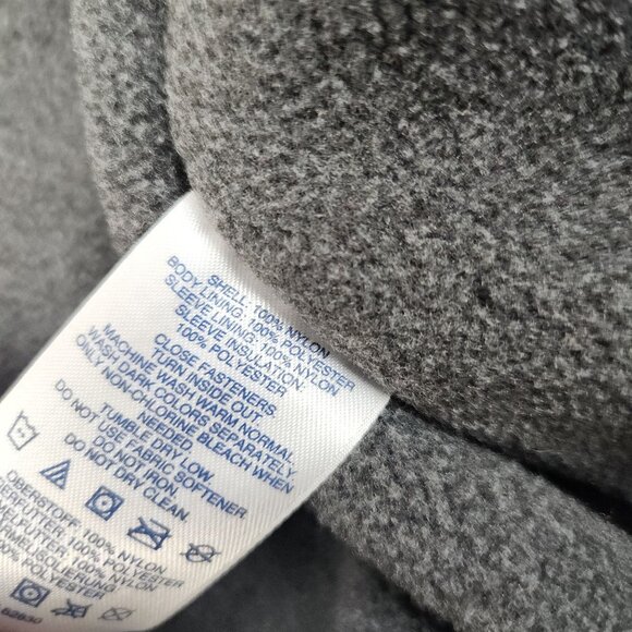 Vintage Lands End Women’s Small Purple Fleece Lined Squall Bomber Jacket Outdoor - Picture 10 of 13